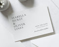 Personalised Save the Date Card, Wedding Save the Date Card, Simple Save the Date, Minimal Save the Date, Custom Save the Date Card