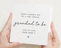 Fathers Day Card for Grandad to Be, Grandad to Be Fathers Day Card, Fathers Day Card from Bump, Personalised Fathers Day Card