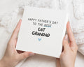 Fathers Day Card for Cat Grandad, Cat Dad Fathers Day Card, Fathers Day Card from the Cat, Funny Fathers Day Card for Him
