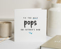 Fathers Day Card for Pops, Fathers Day Card for Dad, Fathers Day Card from Kids, Fathers Day Card for Him, Simple Fathers Day Card