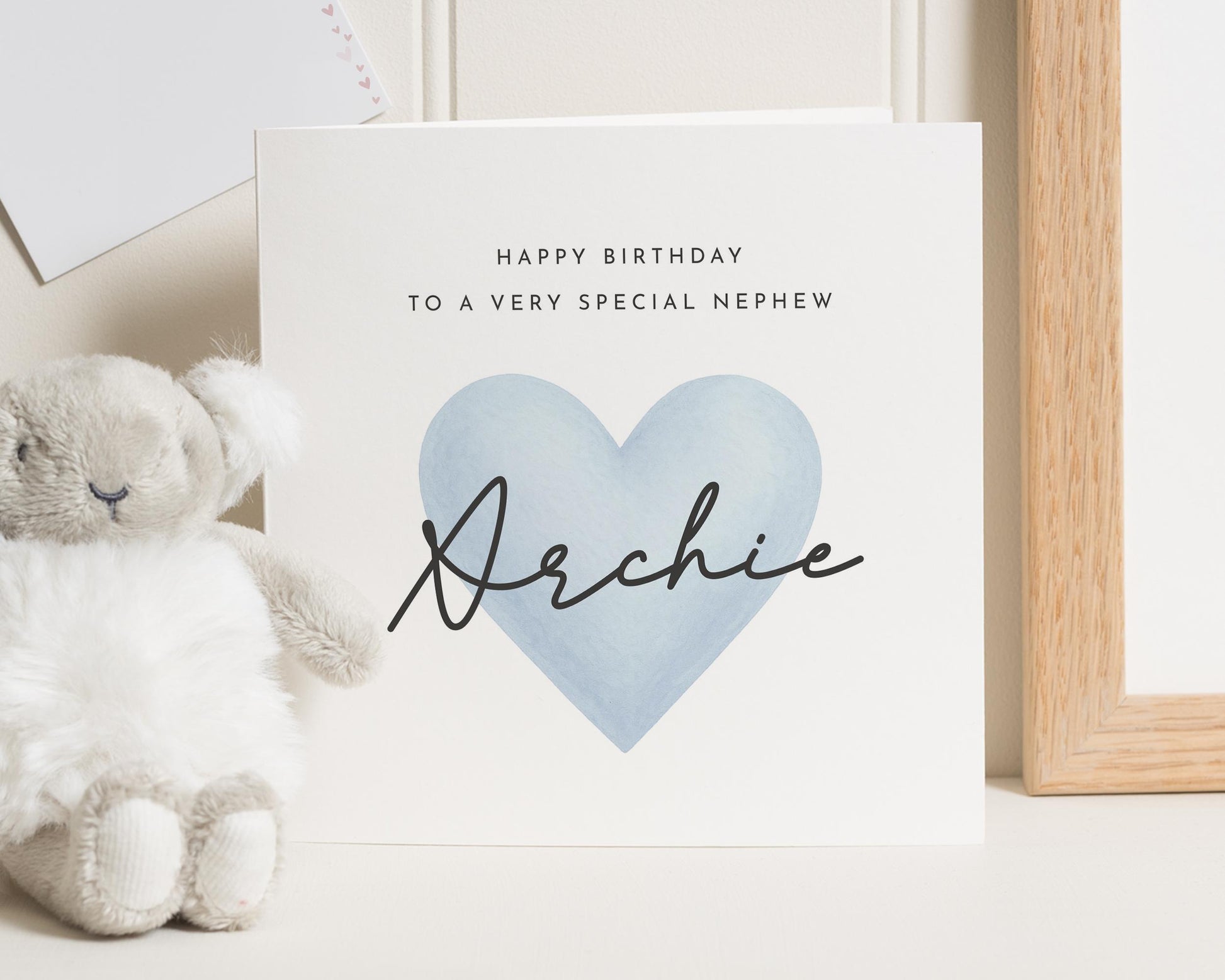 Birthday Card for Nephew, Nephew Birthday Card, Personalised Birthday Card for Boy, Cute Birthday Card, Special Nephew Card