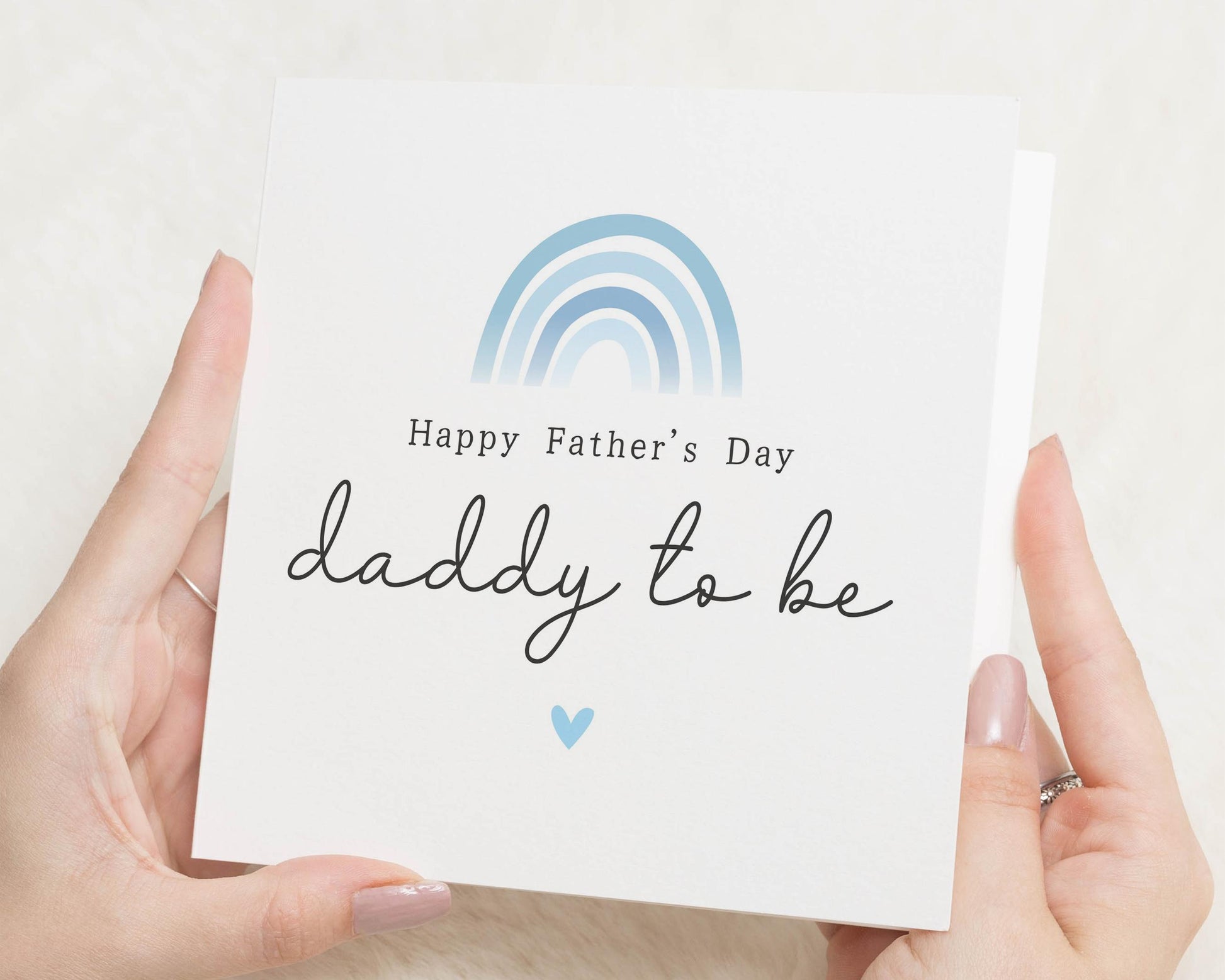 Fathers Day Card for Daddy to Be, Daddy to Be Fathers Day Card, Fathers Day Card from Bump, New Dad Card, Cute Fathers Day Card
