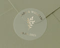 Personalised Wedding Sticker, Gold Foil Wedding Seal, Custom Name Date Sticker, Envelope Seal, Wedding Favour Sticker