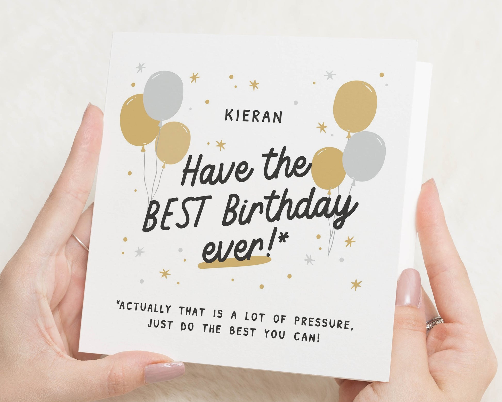 Birthday Card for Him, Personalised Birthday Card, Funny Birthday Card, Best Friend Birthday Card, Custom Name Birthday Card