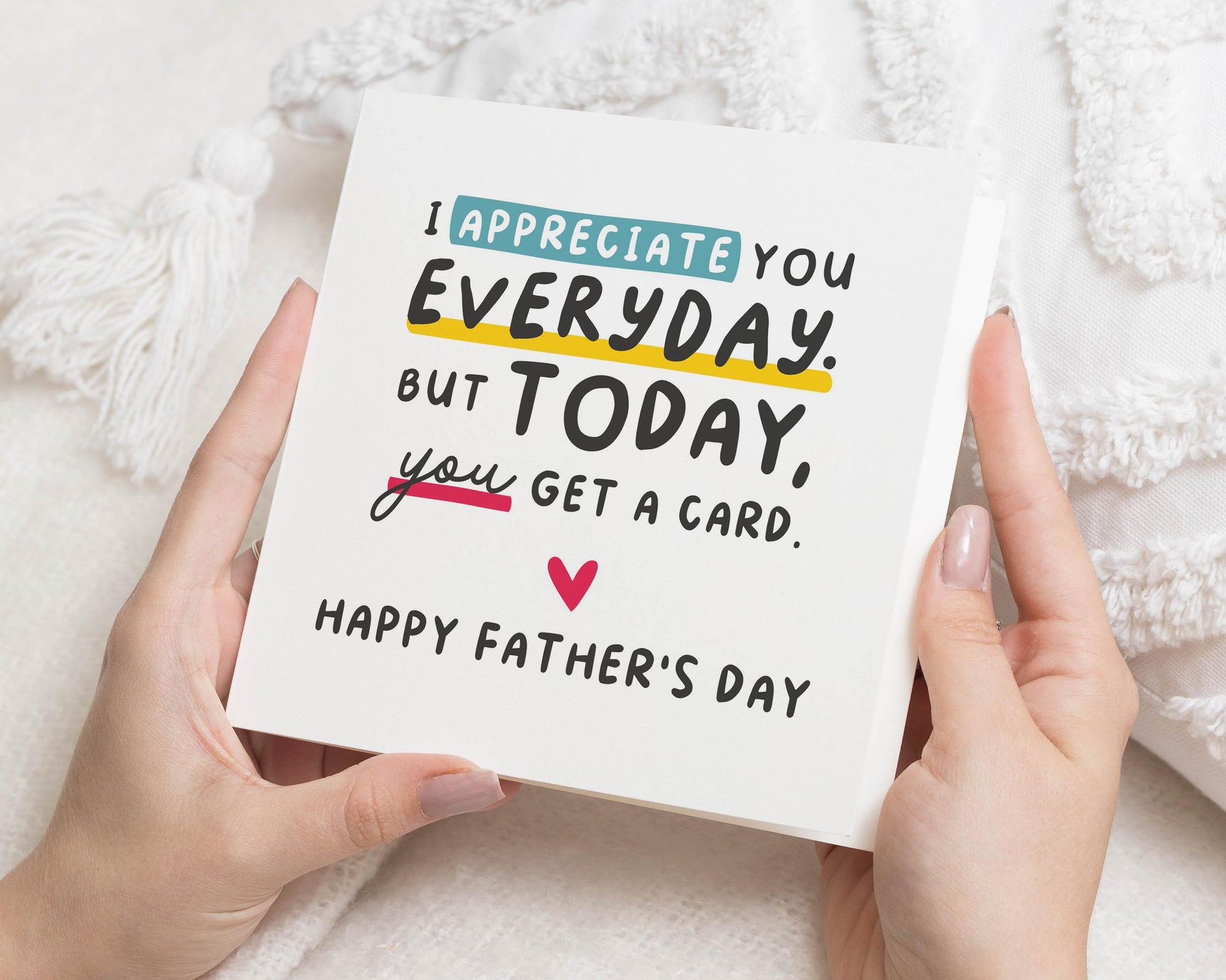 Fathers Day Card, Fathers Day Card from Daughter, Fathers Day Card from Son, Funny Fathers Day Card, Card for Dad, Card for Him