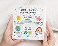 Why I Love My Grandad Card, Grandad Birthday Card, Birthday Card for Grandad, Cute Grandad Card, Grandad Card from Kids, Card for Grandad