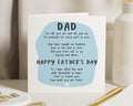 Fathers Day Card for Dad, Fathers Day Card from Daughter or Son, Cute Fathers Day Card, Simple Fathers Day Card, Dad Card