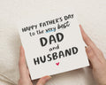 Fathers Day Card for Dad, Fathers Day Card for Husband, Best Dad Card, Fathers Day Card from Wife, Cute Fathers Day Card