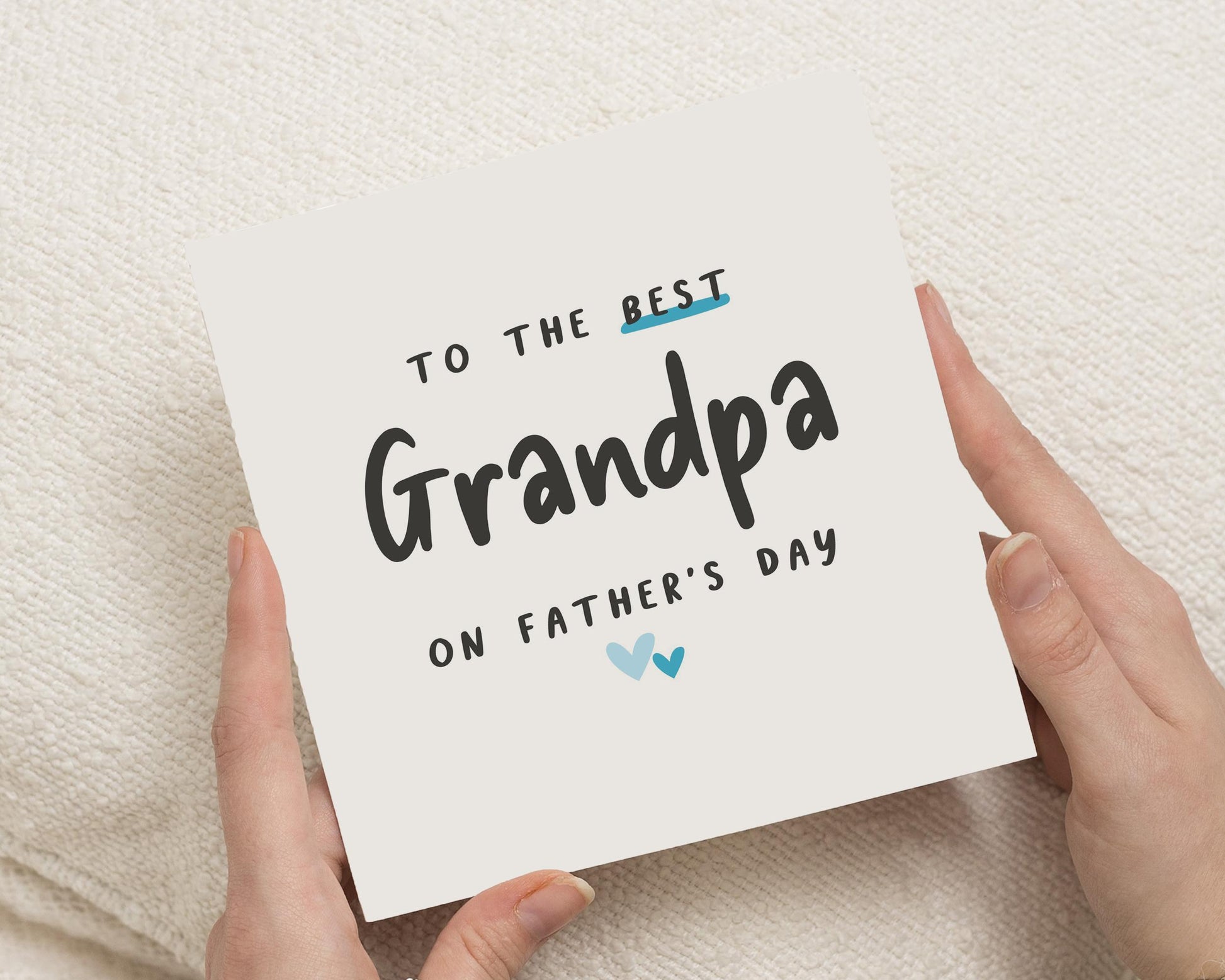 Fathers Day Card for Grandpa, Grandpa Fathers Day Card, Fathers Day Card for Him, Card for Grandad, Cute Fathers Day Card