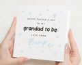 Fathers Day Card for Grandad to Be, Grandad to Be Fathers Day Card, Fathers Day Card from Bump, Personalised Fathers Day Card