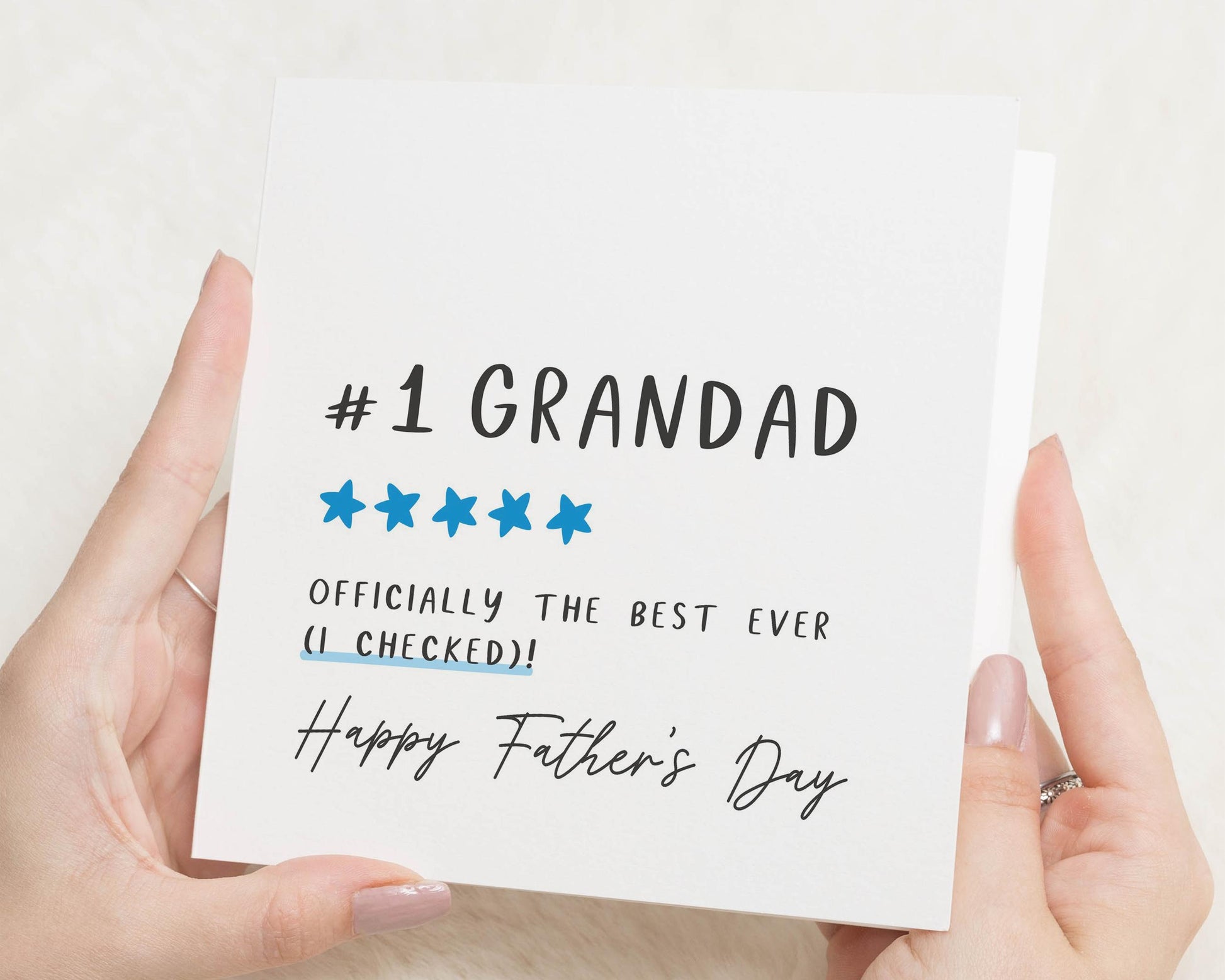 Fathers Day Card for Grandad, Grandad Fathers Day Card, Best Grandad Card, Fathers Day Card for Him, Funny Fathers Day Card