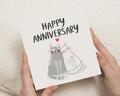 Anniversary Card, Anniversary Card for Couple, Cat Anniversary Card, Cute Anniversary Card, Anniversary Card for Him or Her