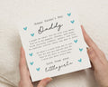 Fathers Day Card from Daughter, Fathers Day Card for Daddy, Cute Fathers Day Card, Personalised Fathers Day Card, Card for Dad
