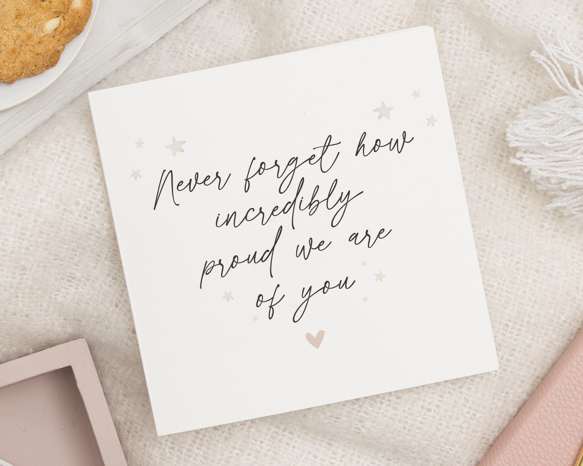 Proud Of You Card, Thinking Of You Card, Encouragement Card, Congratulations Card, Support Card, Card For Friend, Card For Daughter