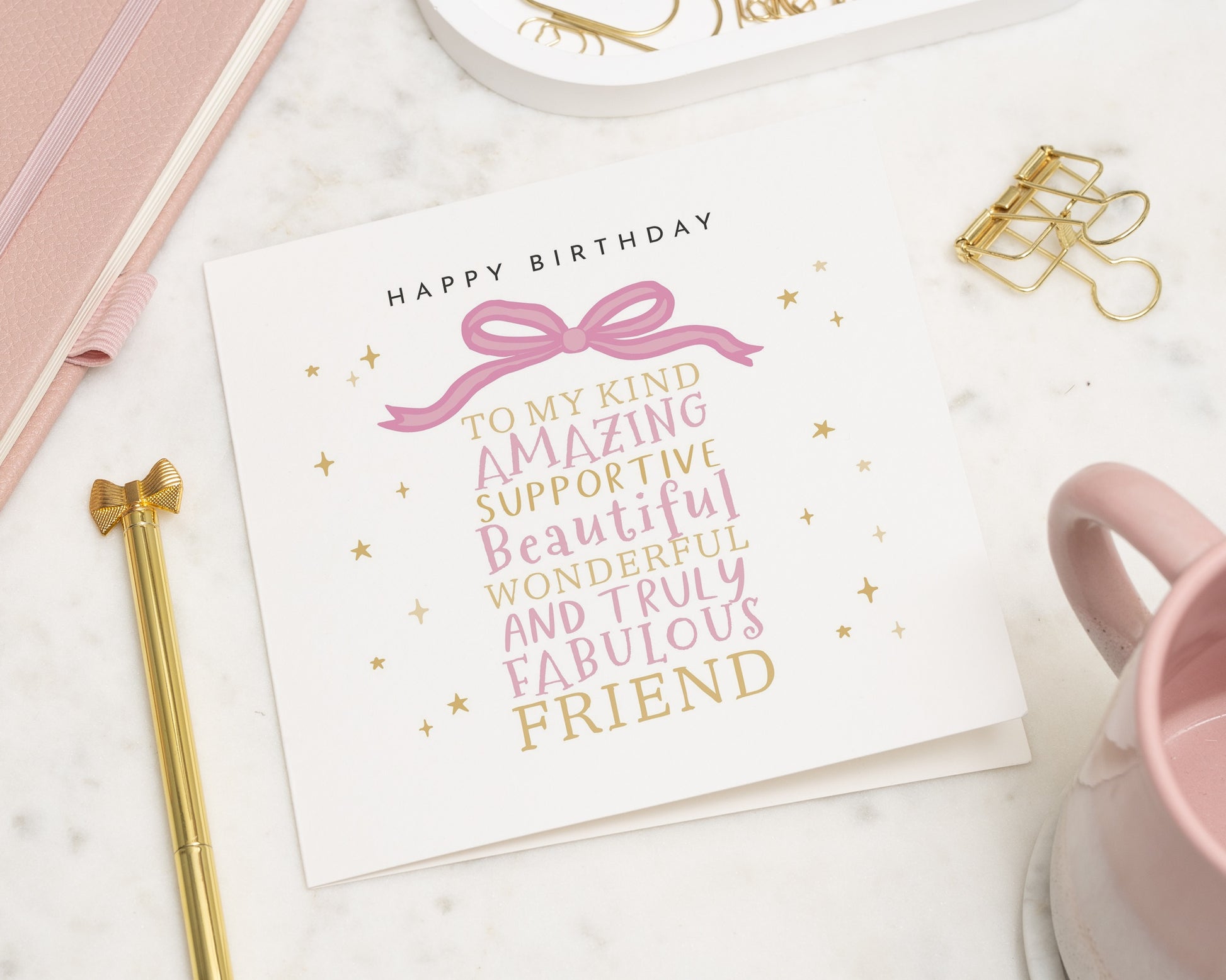 Birthday Card for Friend, Best Friend Birthday Card, Birthday Card for Her, Fabulous Friend Card, Supportive Friend Birthday Card