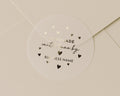 Handmade With Love Stickers, Personalised Business Stickers, Custom Foil Stickers, Packaging Stickers, Gold Foil Labels