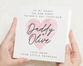 Fathers Day Card from Daughter, First Fathers Day Card, Daddy and Me Card, Personalised Fathers Day Card, Daddy Card, New Dad Card