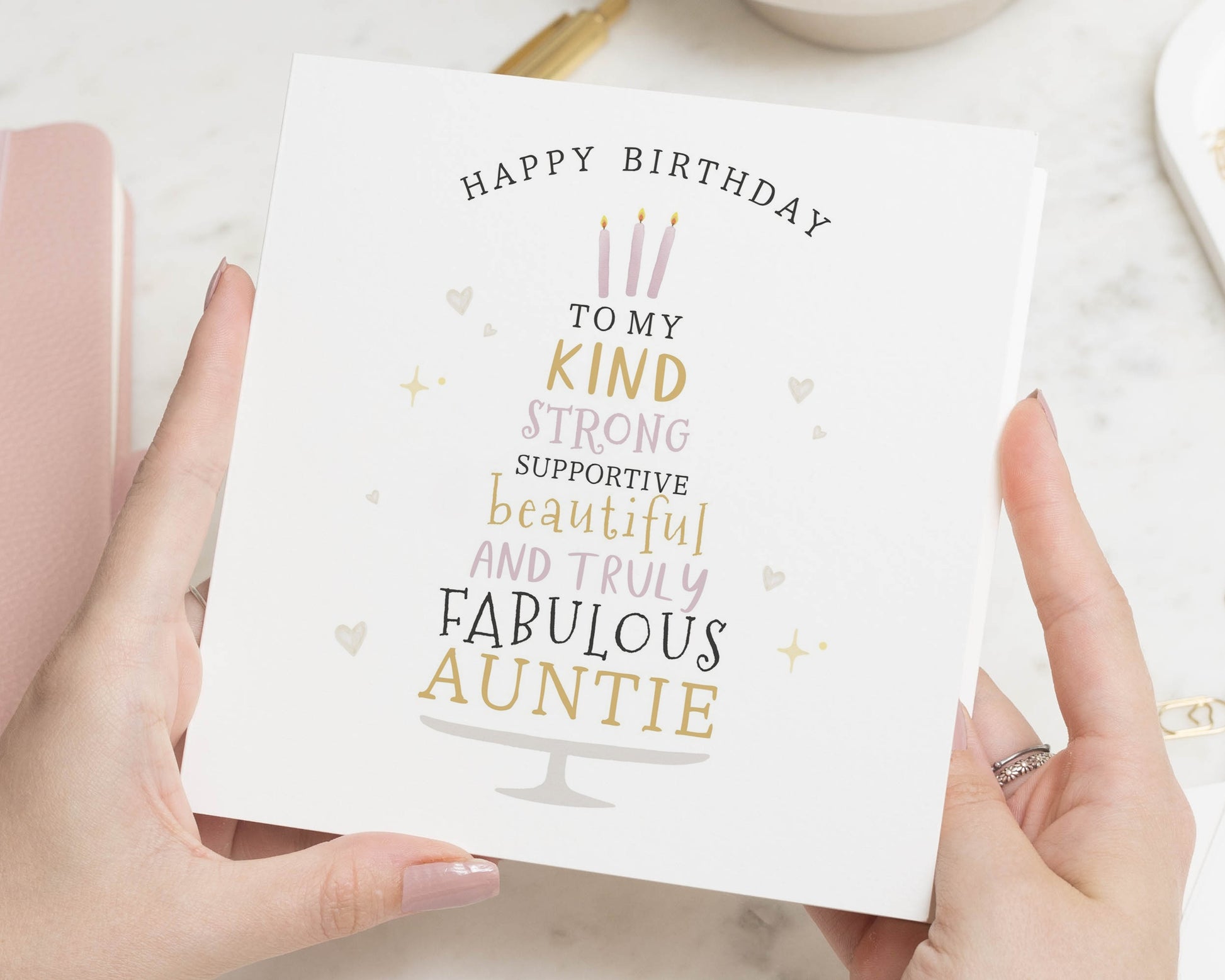 Birthday Card for Auntie, Auntie Birthday Card, Birthday Card for Her, Fabulous Auntie Card, Personalised Birthday Card for Auntie