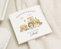 3rd Birthday Card for Nephew, Personalised Tractor Birthday Card, Third Birthday Card for Boy, Cute Animal Birthday Card, Farm Birthday Card