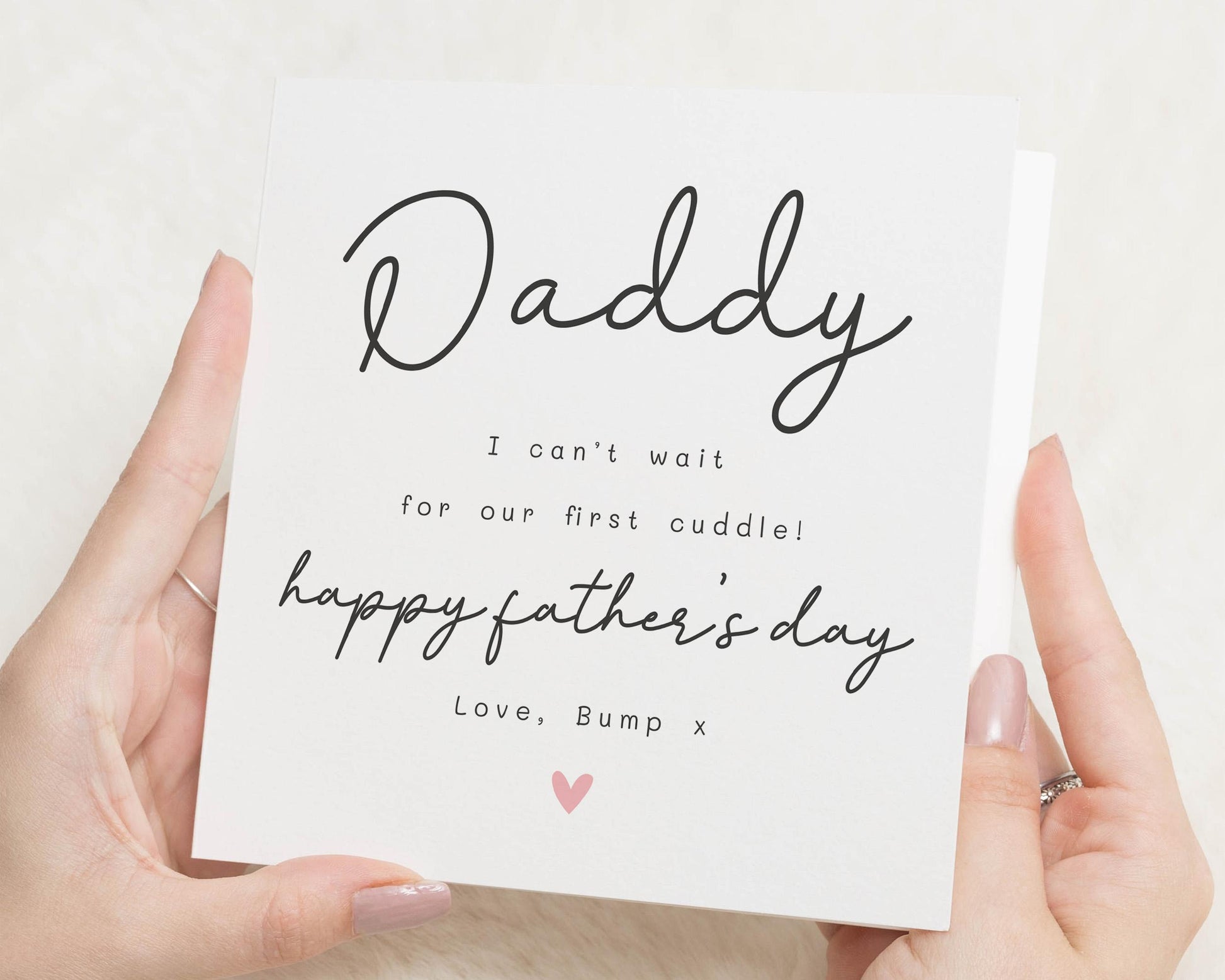 Fathers Day Card from Bump, Daddy Fathers Day Card, First Fathers Day Card, Fathers Day Card from Baby, Cute Fathers Day Card
