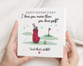 Fathers Day Card, Fathers Day Card from Daughter, Fathers Day Card from Son, Funny Fathers Day Card, Golf Card for Dad