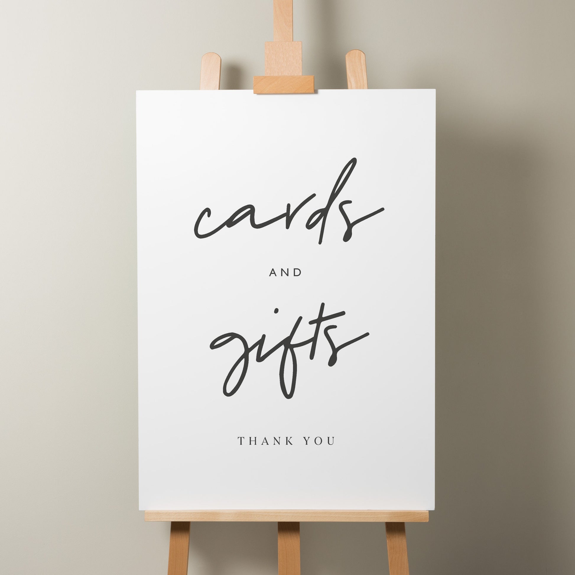 Simple Wedding Sign, Cards and Gifts Wedding Sign, Cards And Gifts Wedding Signage, Sign For Cards And Gifts, Simple Wedding Sign 'Chelsea'