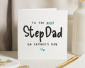 Fathers Day Card for Stepdad, Stepdad Fathers Day Card, Card for Stepdad, Fathers Day Card from Stepchild, Stepdad Card