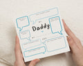 Birthday Card for Daddy, Personalised Daddy Card, Fathers Day Card from Child, Daddy Birthday Card, Cute Card for Dad