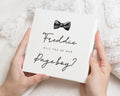Will You Be Our Page Boy Card, Personalised Page Boy Proposal Card, Page Boy Wedding Card, Custom Page Boy Invite, Will You Be My Card