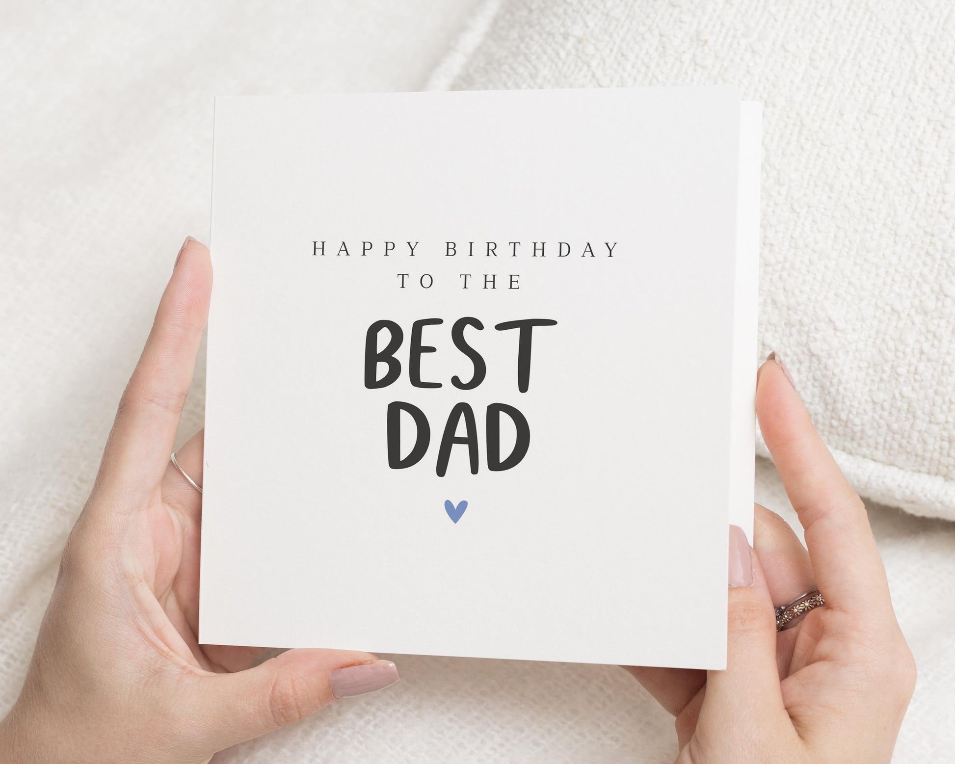 Birthday Card for Dad, Best Dad Birthday Card, Birthday Card for Him, Simple Birthday Card, Personalised Birthday Card for Dad