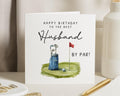 Birthday Card for Husband, Husband Birthday Card, Golf Birthday Card, Birthday Card for Him, Funny Husband Card, Golf Lover Card