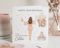 18th Birthday Card for Her, Personalised Birthday Card, Favourite Person Card, Birthday Card for Daughter, Friend, 18th Birthday Gift