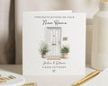 New Home Card, Personalised New Home Card, Housewarming Card, New Home Card for Couple, Custom Address Card, Congratulations Card