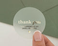 Thank You Stickers, Small Business Packaging Stickers, Gold Foil Thank You Labels, Business Thank You Stickers, Support Small Business