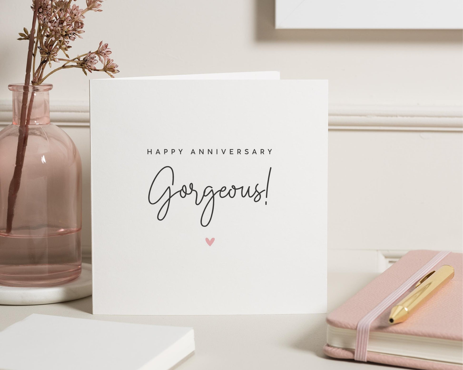 Anniversary Card for Her, Happy Anniversary Card, Romantic Anniversary Card, Card for Wife, Card for Girlfriend, Card for Partner