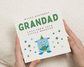 Birthday Card for Grandad, Grandad Birthday Card, Birthday Card from the Kids, Cute Monster Birthday Card, Grandad Card