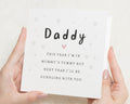 Fathers Day Card from the Bump, Daddy Card, Cute Fathers Day Card, Fathers Day Card for Dad, Card from Bump, First Fathers Day Card