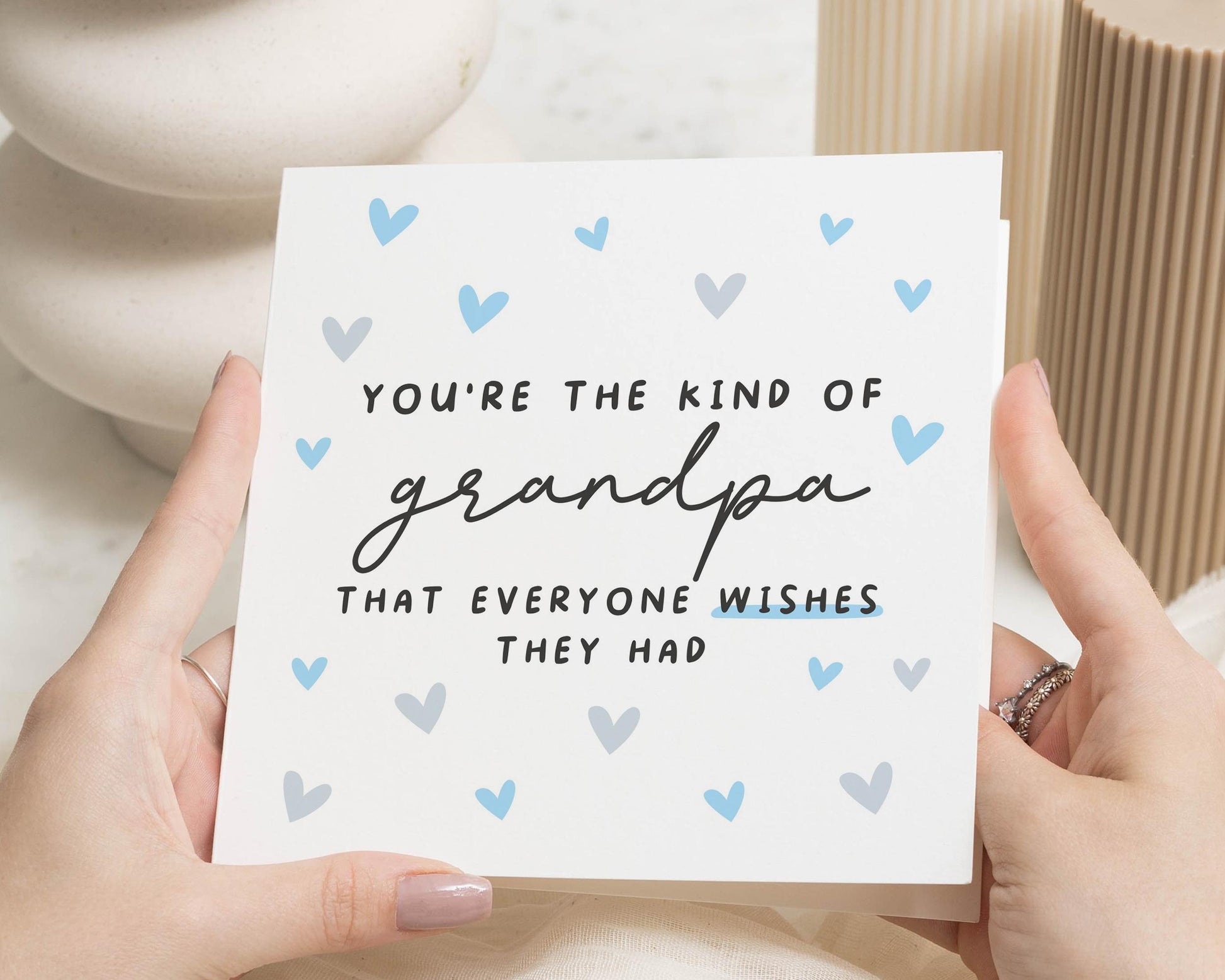 Grandpa Birthday Card, Birthday Card for Grandpa, Card for Grandad, Birthday Card for Him, Cute Birthday Card, Personalised Grandpa Card