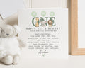 1st Birthday Card for Grandson, Safari Birthday Card, Personalised Birthday Card for Boy, Animal Birthday Card, Cute First Birthday Card