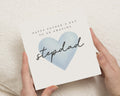 Fathers Day Card for Stepdad, Stepdad Fathers Day Card, Fathers Day Card from Stepchild, Personalised Fathers Day Card for Him