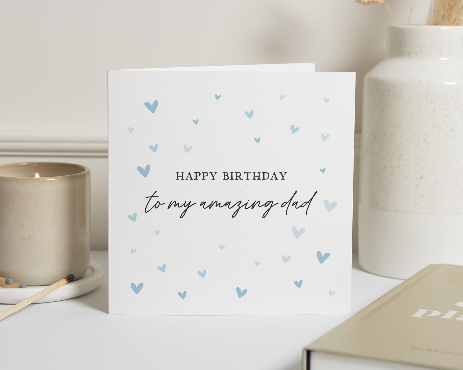 Birthday Card for Dad, Dad Birthday Card, Birthday Card for Him, Happy Birthday Dad Card, Personalised Birthday Card for Dad