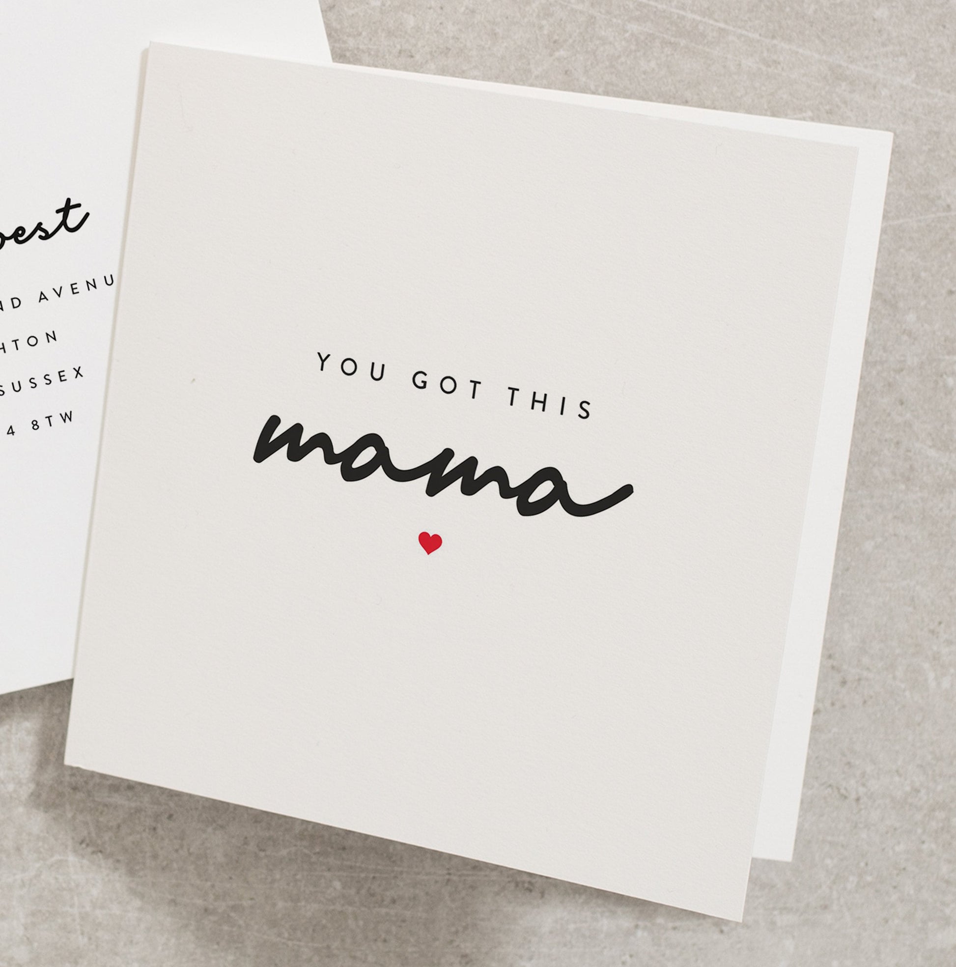 You Got This Mama Pregnancy Card, You're Having A Baby Pregnancy Card, Mummy To be Pregnancy Card, Pregnancy Card For Mother To Be PG022