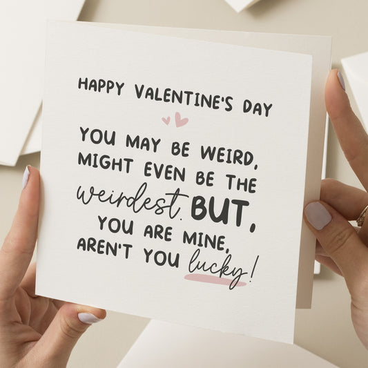 Boyfriend Valentines Day Card, Valentines Day Card Husband, Girlfriend Valentines Day Card, Valentine's Card Wife, For Him, Partner