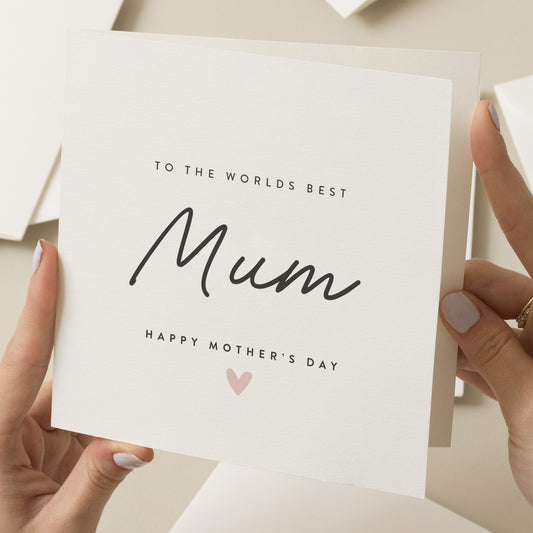 Mum Mother's Day Card, Best Mum Card, Special Mum Card, For Mum, Mother's Day Gift To Mum, Mum Birthday Card, For Her, Mummy