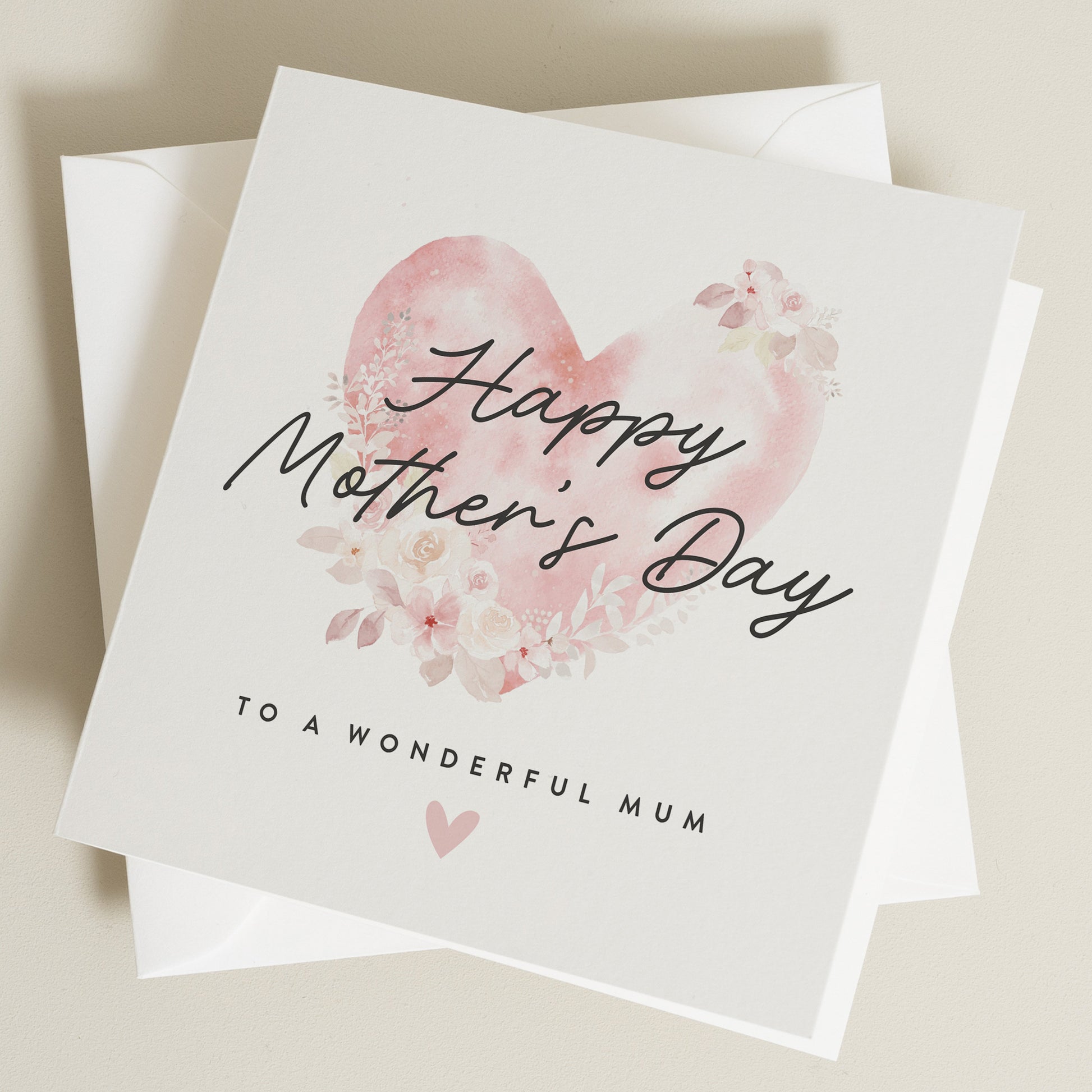 Mothers Day Card, Wonderful Mum Card, Best Mum Mother's Day Card, Mother's Day Gift To Mum, Cute Card For Mum, Mummy, Mum Gift For Her