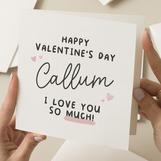 Boyfriend Valentines Day Card, Valentines Day Card Husband, Girlfriend Valentines Day Card, Valentine's Card Wife, For Him, Partner