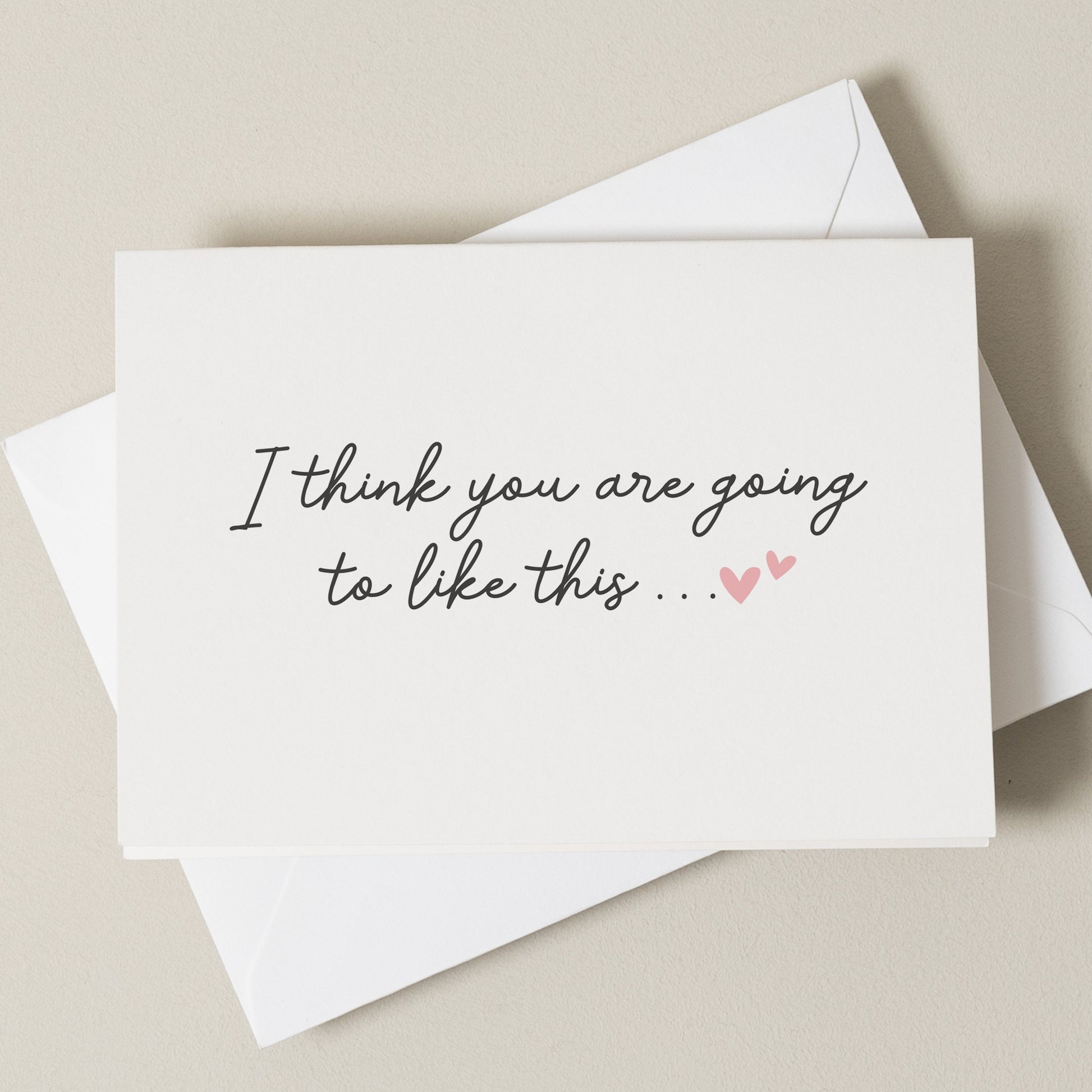 Pregnancy Announcement Card For Grandma, Baby News Card, Pregnancy Reveal Card For Friends Or Family, You're Going To Be Card For Nan