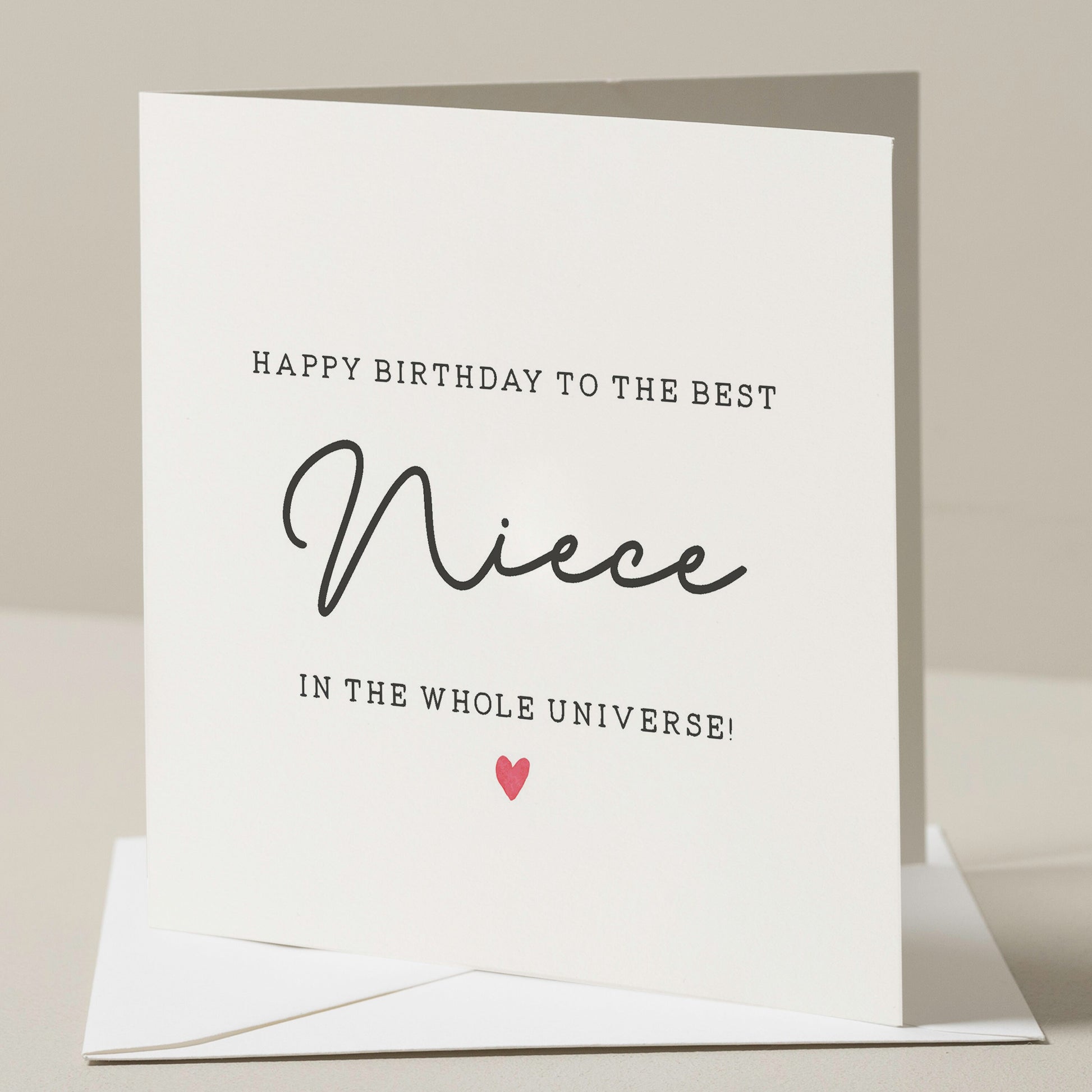 Birthday Card For World's Best Niece, Niece Birthday Card For Her, Birthday Card For Niece, Birthday Gift For Her, Birthday Girl Gift