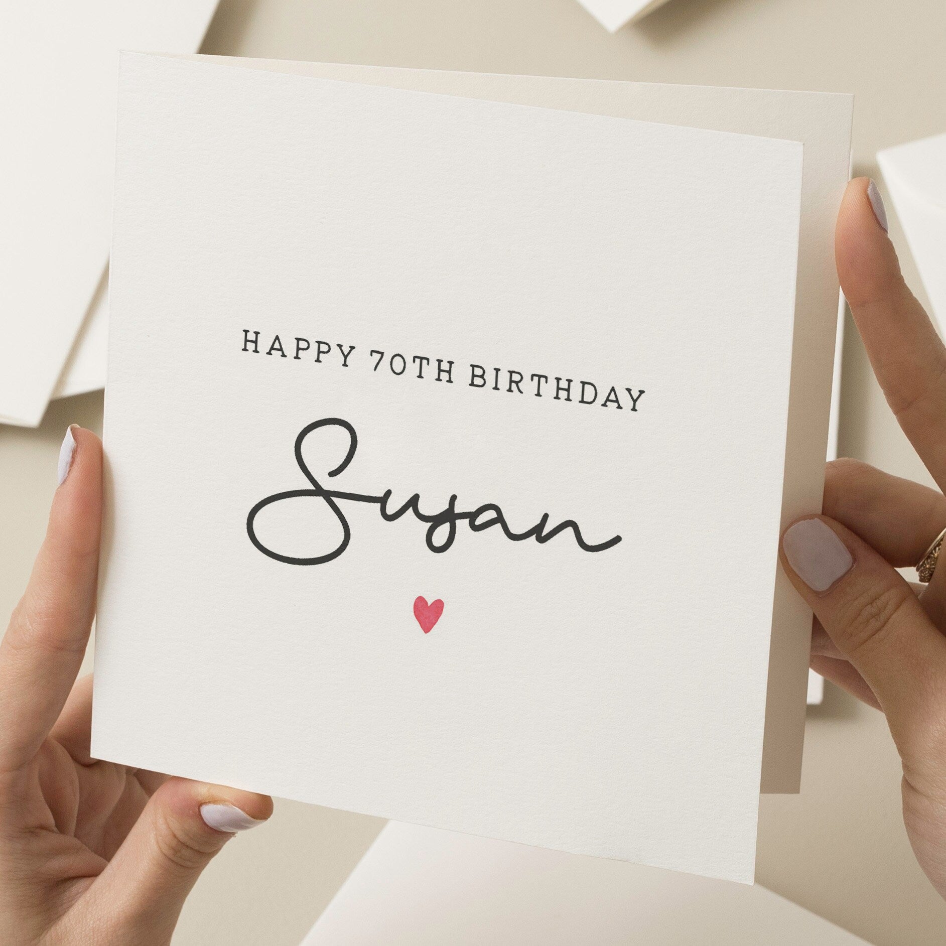 Auntie 70th Birthday card - Special Thoughts Auntie 70th Birthday card - Special Thoughts