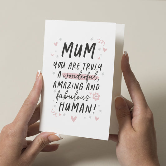 Mum Mother's Day Card, Cute Mother's Day Card, Mother's Day Card For Mum, Gift For Mothers Day, Mother's Day Gift For Mum, Mummy